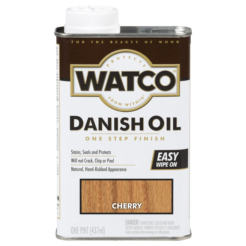 Danish Oil - Solvent Based - Finish Color:Cherry - Size:1 Pint